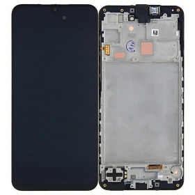 Samsung Galaxy A16 4G pantalla (negro) (con un marco) (original)