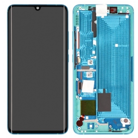 Xiaomi Mi Note 10 / Mi Note 10 Pro / Mi Note 10 Lite pantalla (verde) (con un marco) (service pack) (original)