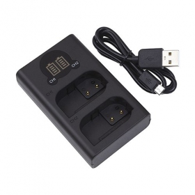 Cargador PANASONIC DMW-BLK22, Dual