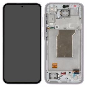 Samsung Galaxy A35 pantalla (Awesome Lilac) (con un marco) (original)