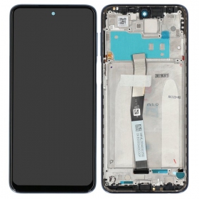 Xiaomi Redmi Note 9 Pro / Note 9S pantalla (gris) (con un marco) (Premium)
