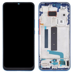 Xiaomi Mi 10 Lite 5G pantalla (azul/ verde) (con un marco) (original)
