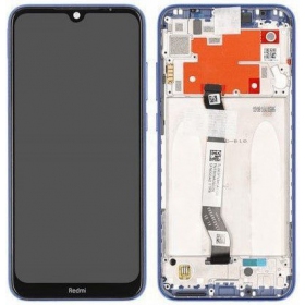 Xiaomi Redmi Note 8T pantalla (azul) (con un marco) (original)