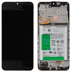 Samsung Galaxy A16 5G pantalla (negro) (con un marco y bateria) (original)