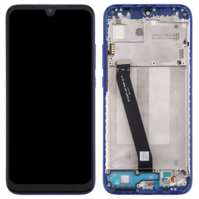 Xiaomi Redmi 7 pantalla (azul) (con un marco) (original)
