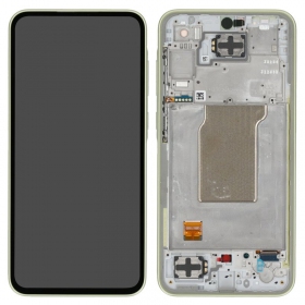Samsung Galaxy A35 pantalla (Awesome Lemon) (con un marco) (original)