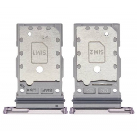 Samsung Galaxy S23 / S23 Dual Titular de la tarjeta SIM (levandos) (service pack) (original)