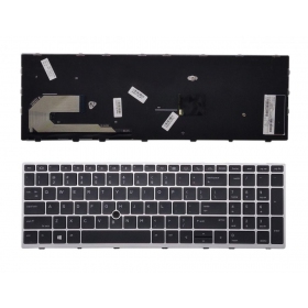HP Elitebook 850 G5, 755 G5, ZBook 15u G5 teclado (con iluminación)