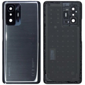 Xiaomi 11T Pro / 11T  tapa trasera de la batería (negro) (original) (service pack)