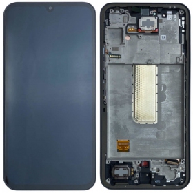 Samsung Galaxy A34 5G pantalla (grafitas) (con un marco) (original)