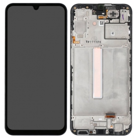 Samsung Galaxy A25 pantalla (negro) (con un marco) (OLED)