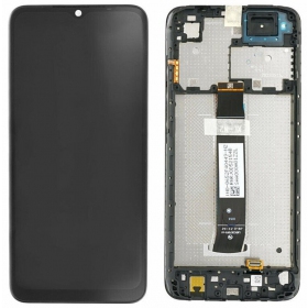 Xiaomi Redmi A2 / A2+ pantalla (negro) (con un marco) (Premium)