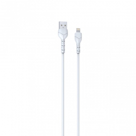USB cable Devia Kintone Lightning 1.0m (blanco) 5V 2.1A