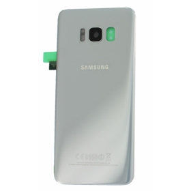 Samsung G950F Galaxy S8 tapa trasera de la batería plata (Arctic silver) (usada grade A, original)