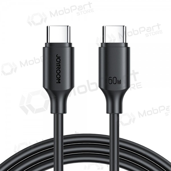 USB cable Joyroom S-CC060A9 Type-C to Type-C 60W 1.0m negro