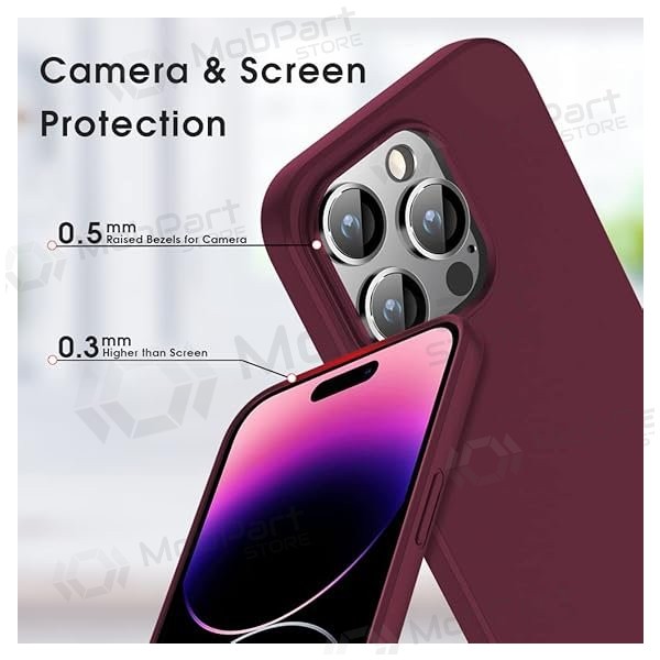 Samsung Galaxy A37 funda - X-Level Guardian (burdeos)