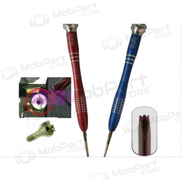 Destornillador para tornillos internos iPhone 4G / 4S / 5G / 5C / 5S / SE / 6 / 6+ / 7 / 7+ / 8 / 8+