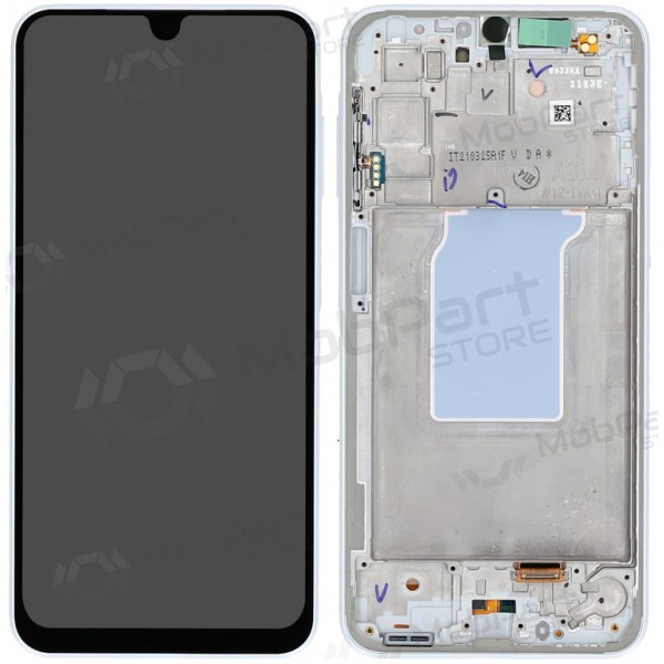 Samsung Galaxy A26 5G pantalla (blanco) (con un marco) (original)