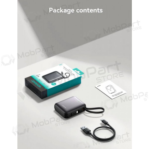 Batería externa Power Bank Joyroom JR-PBF27 22.5W Mini 10000mAh negro
