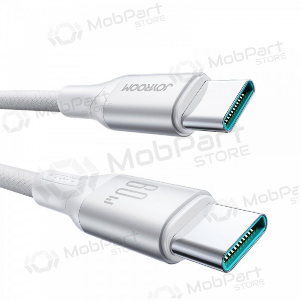 USB cable Joyroom S-A28 USB-C to USB-C 60W 2.0m blanco