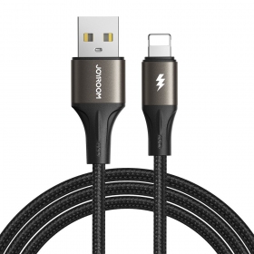 USB cable Joyroom SA25-AL3 USB to Lightning 3A 1.2m negro
