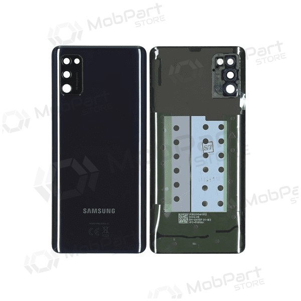 Samsung A415 Galaxy A41 2020 tapa trasera de la batería (negro) (usada grade B, original)