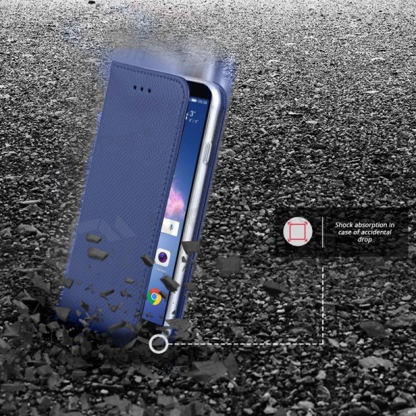 Samsung Galaxy A57 funda - Smart Magnet (azul oscuro)