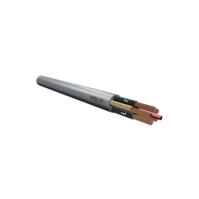 Cable flexible Elmat HSLH-JZ 4x1 mm² de cobre LSZH CPR Cca 300/500V