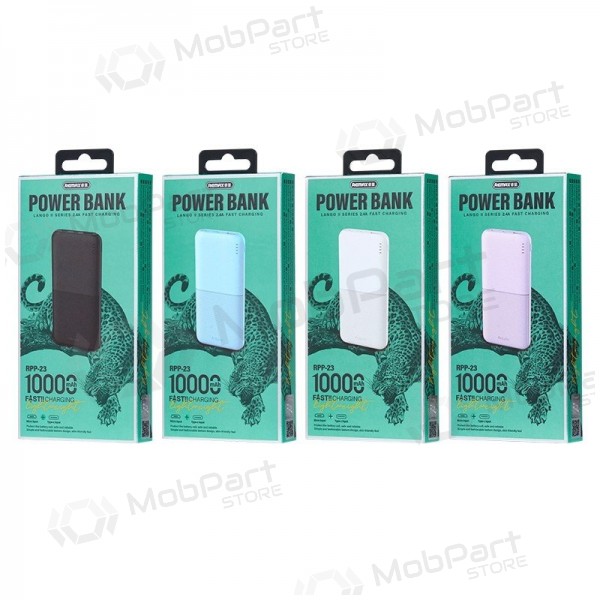 Batería externa Power Bank Remax RPP-23 12W 10000mAh negro