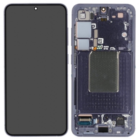 Samsung Galaxy S24 pantalla (violeta) (con un marco) (refurbished)