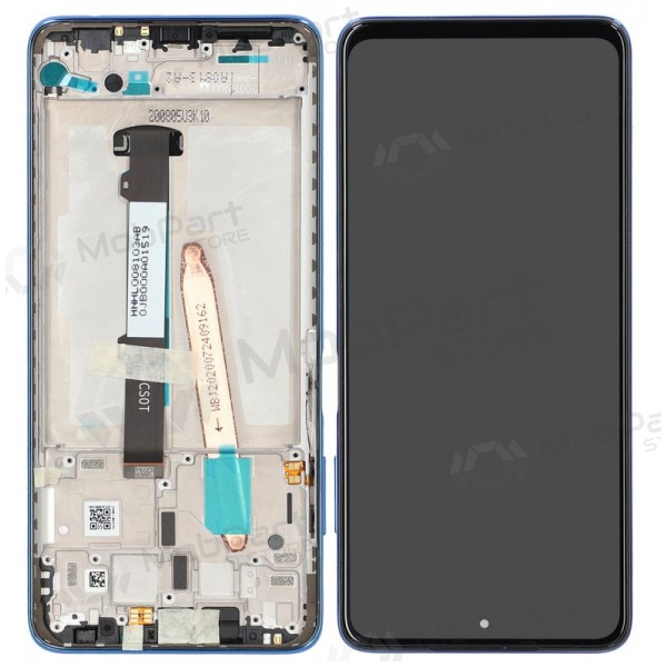 Xiaomi Poco X3 Pro / X3 / X3 NFC pantalla (azul) (con un marco) (Premium)