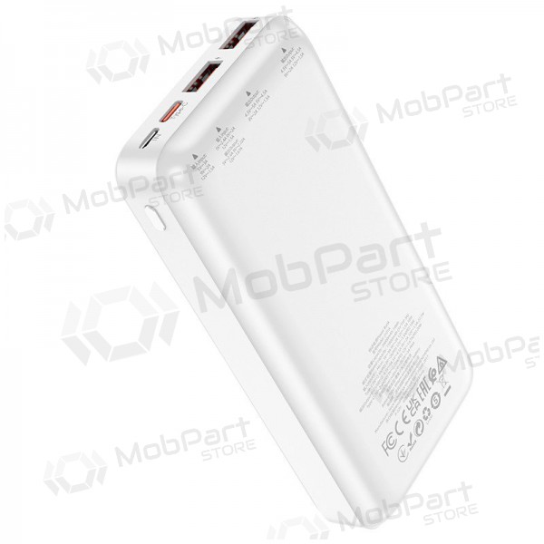 Batería externa Power Bank Hoco J101A PD 20W+Quick Charge 3.0 22.5W 20000mAh Blanco