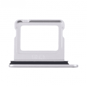 Apple iPhone 16, 16 Plus bandeja para tarjeta SIM (blanco)