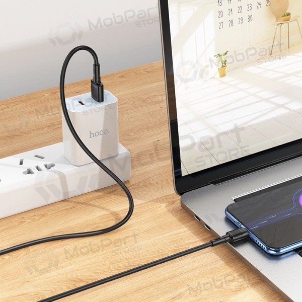 USB cable Hoco X83 USB-A to MicroUSB 1.0m negro