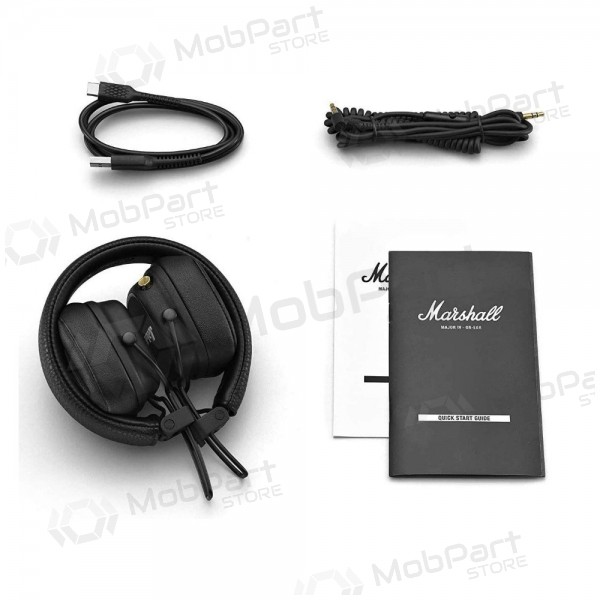 Inalámbricas ausinės Marshall Major IV On-Ear Bluetooth juodos