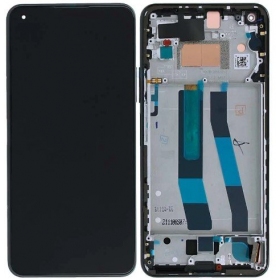 Xiaomi Mi 11 Lite, Mi 11 Lite 5G NE pantalla (negro) (con un marco) (Premium)
