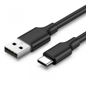 USB cable Ugreen US287 USB to USB-C 3A 1.5m negro