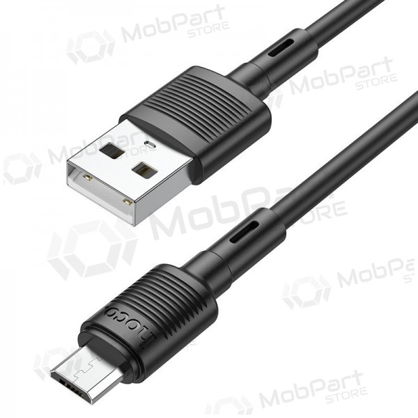 USB cable Hoco X83 USB-A to MicroUSB 1.0m negro