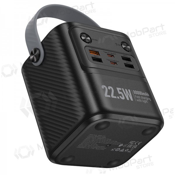 Batería externa Power Bank Hoco J152 22.5W+PD20W 80000mAh negro