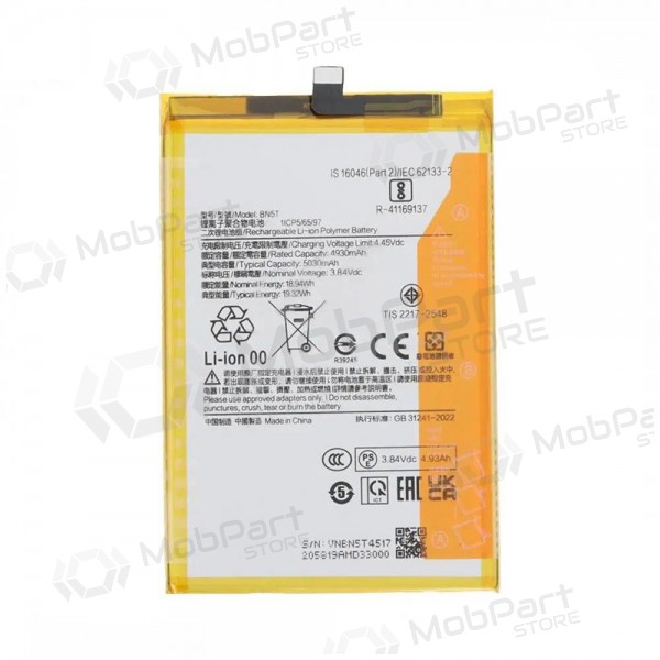 Xiaomi Redmi 13 4G / 5G, Poco M6 4G bateria, akumuliatorius (BN5T) (original) Xiaomi Redmi 13 4G / 5G, Poco M6 4G bateria, akumuliatorius (BN5T) (original)