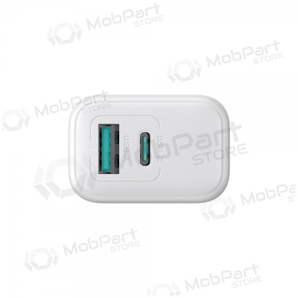 Cargador Joyroom JR-TCF21 USB-C/USB-A PD20W blanco