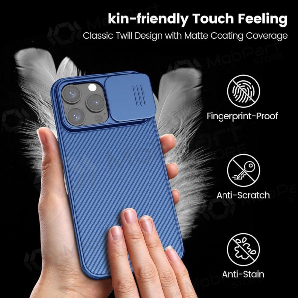 Apple iPhone 14 Pro Max funda „Nillkin CamShield Pro“ (azul)