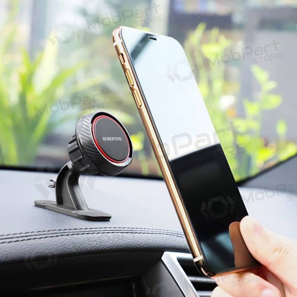 Automobilinis Universal telefono laikiklis Borofone BH13 Journey, mounted on the dashboard, magnetic