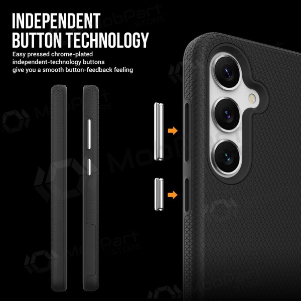Samsung Galaxy A26 funda „Perfectionists“ (negro)