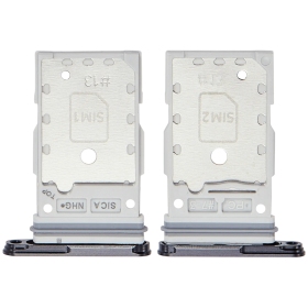 Samsung Galaxy S25, S25+ Dual Titular de la tarjeta SIM (negro) (original)