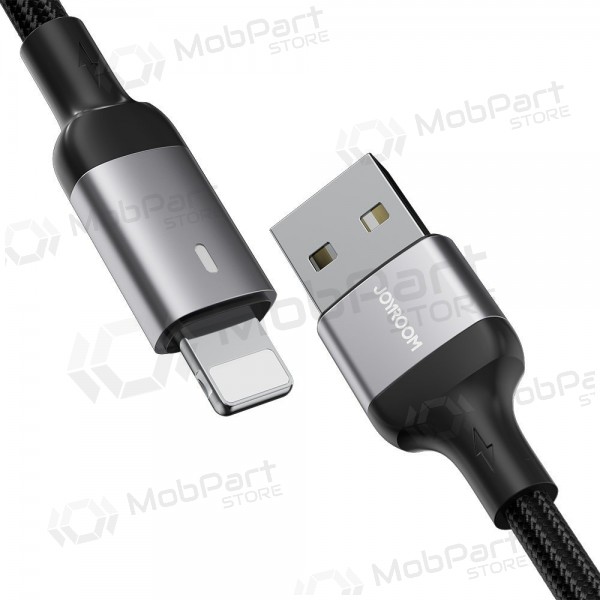 USB cable Joyroom S-UL012A10 USB to Lightning 2.4A 1.2m negro