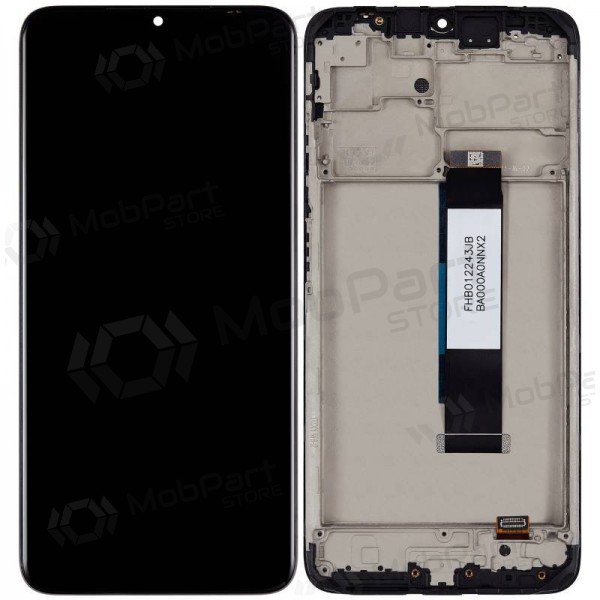 Xiaomi Redmi Note 9 pantalla (gris) (con un marco) (Premium) Xiaomi Redmi Note 9 pantalla (gris) (con un marco) (Premium)
