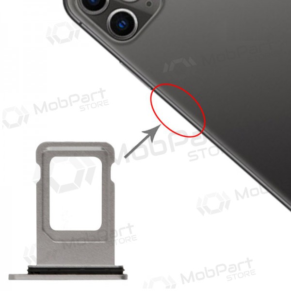Apple iPhone 11 (Dual) Titular de la tarjeta SIM (blanco)