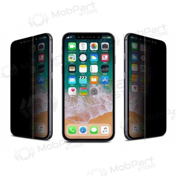 LCD apsauginis stikliukas Full Privacy Samsung A155 A15 4G/A156 A15 5G negro