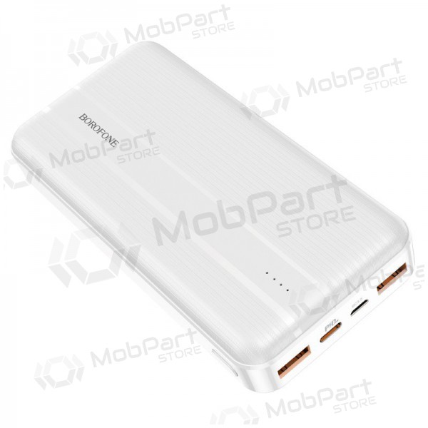 Batería externa Power Bank Borofone BJ9A Type-C PD+Quick Charge 3.0 (3A) 20000mAh Blanco